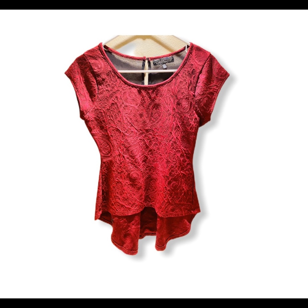 Maroon blouse